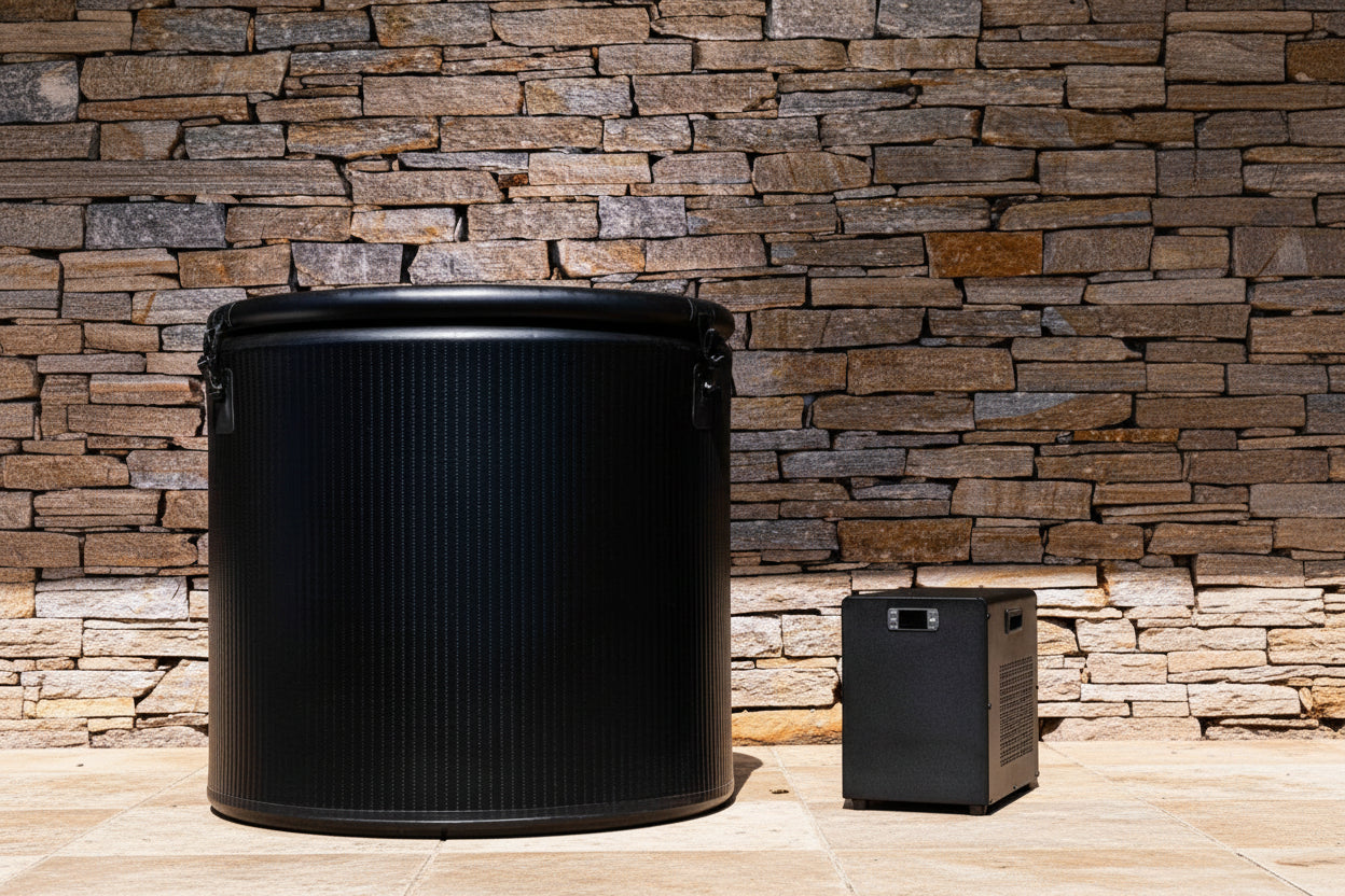 Pack Iced Core + Iced Flow – Bain Nordique , Bain froid avec refroidisseur connecté