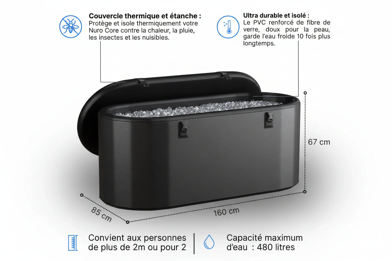 Iced Duo – Bain froid / Bain Nordique pour deux