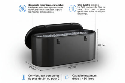 Iced Duo – Bain froid / Bain Nordique pour deux